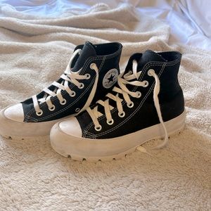 Platform Black Converse